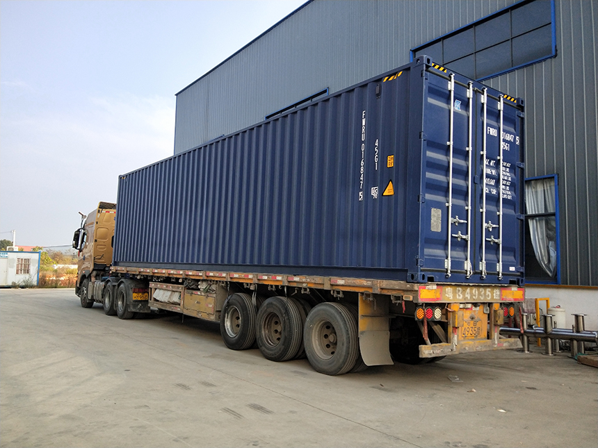 純水一號越南晶科項目150噸硅片清洗用超純水設(shè)備順利運抵越南。